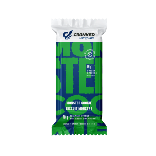 monster cookie Cranked Energy Bar