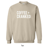 Coffee + Cranked Unisex Crews