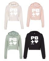 Women's Cropped Cranked Energy Bars Hoodie